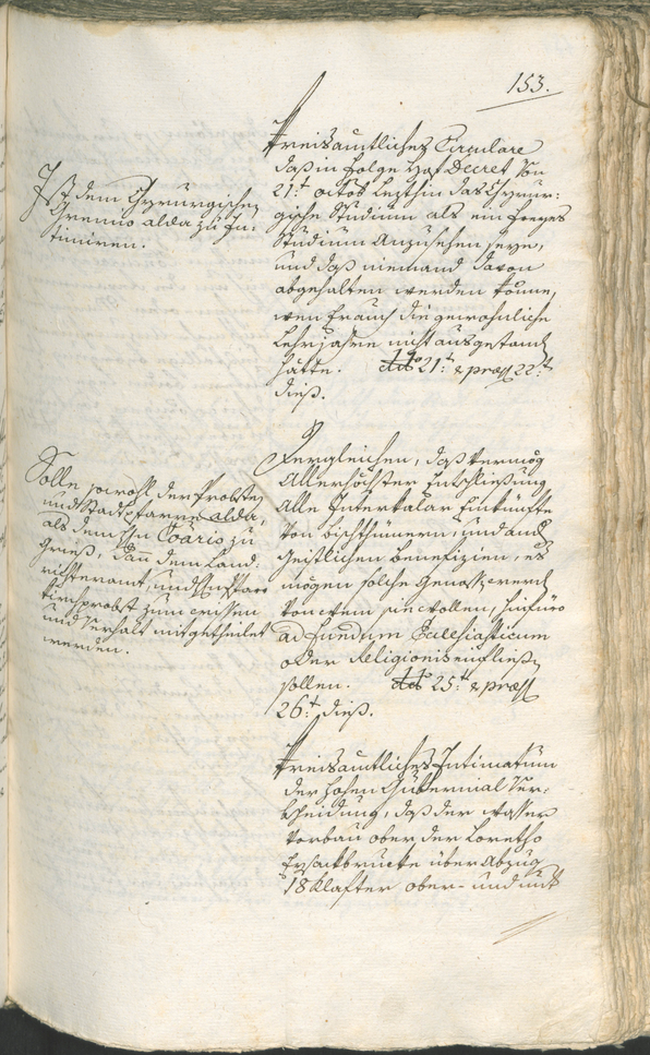 Civic Archives of Bozen-Bolzano - BOhisto Ratsprotokoll 1783/85 