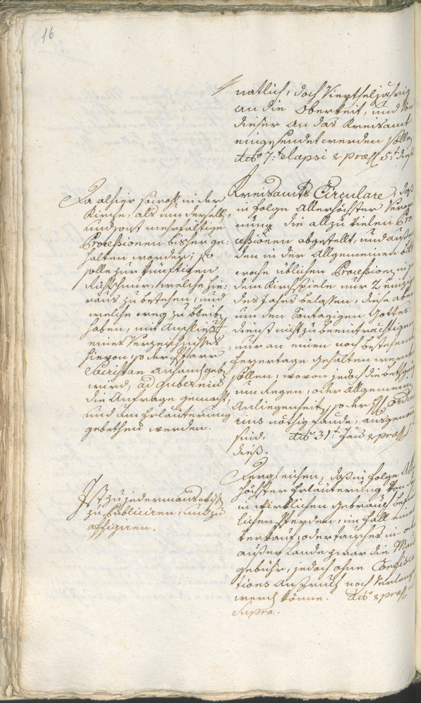 Civic Archives of Bozen-Bolzano - BOhisto Ratsprotokoll 1783/85 