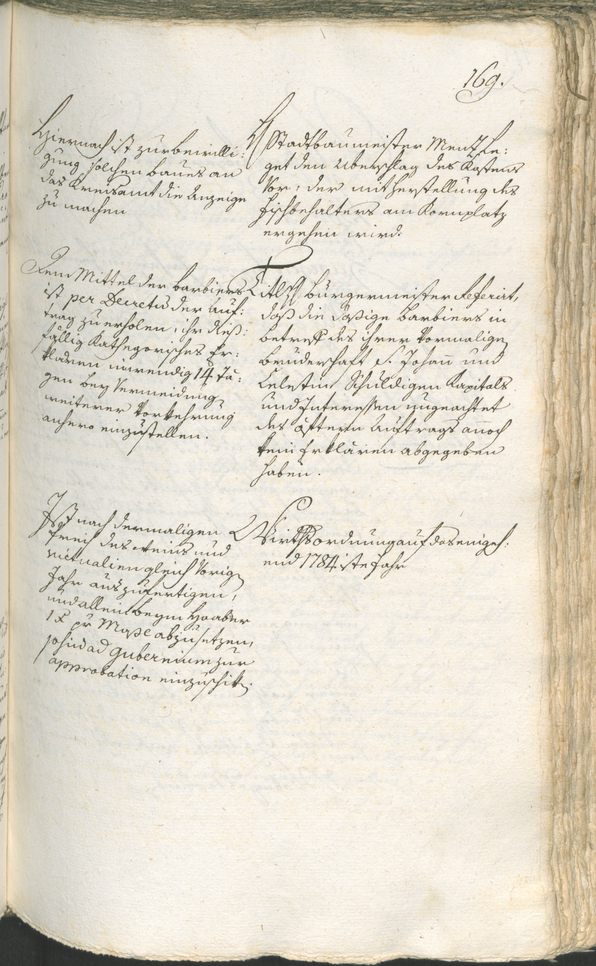 Civic Archives of Bozen-Bolzano - BOhisto Ratsprotokoll 1783/85 