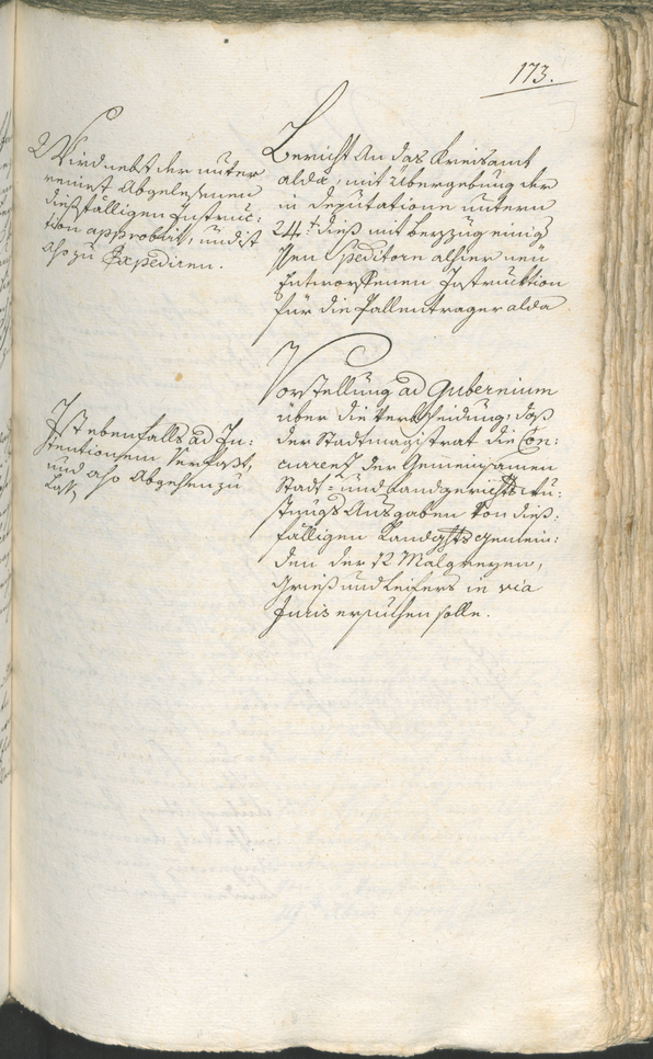 Stadtarchiv Bozen - BOhisto Ratsprotokoll 1783/85 