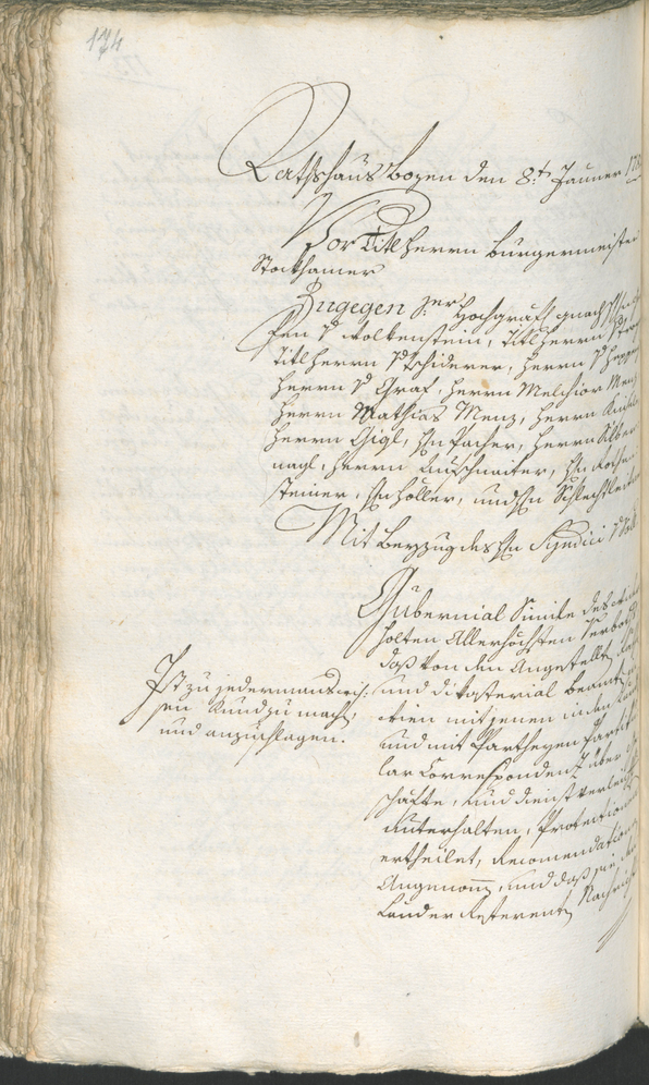 Civic Archives of Bozen-Bolzano - BOhisto Ratsprotokoll 1783/85 