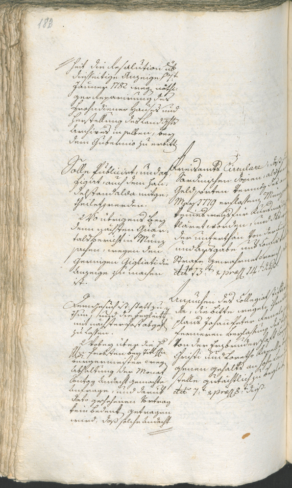 Civic Archives of Bozen-Bolzano - BOhisto Ratsprotokoll 1783/85 