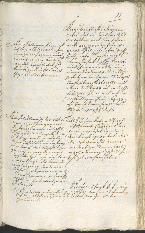 Civic Archives of Bozen-Bolzano - BOhisto Ratsprotokoll 1783/85 