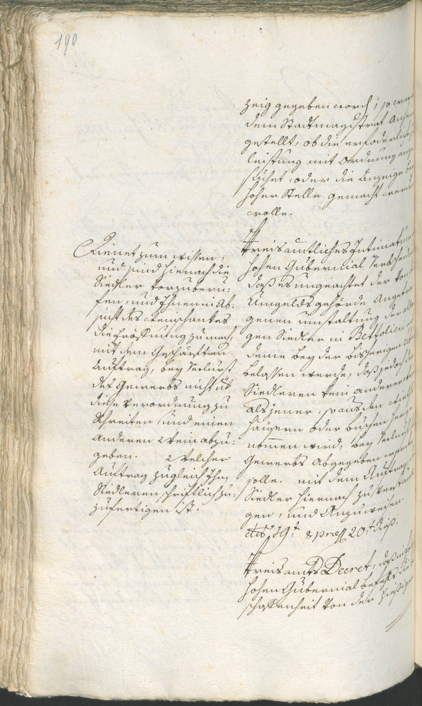 Civic Archives of Bozen-Bolzano - BOhisto Ratsprotokoll 1783/85 