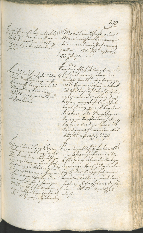 Civic Archives of Bozen-Bolzano - BOhisto Ratsprotokoll 1783/85 