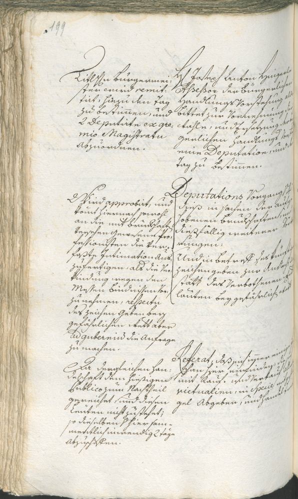 Stadtarchiv Bozen - BOhisto Ratsprotokoll 1783/85 