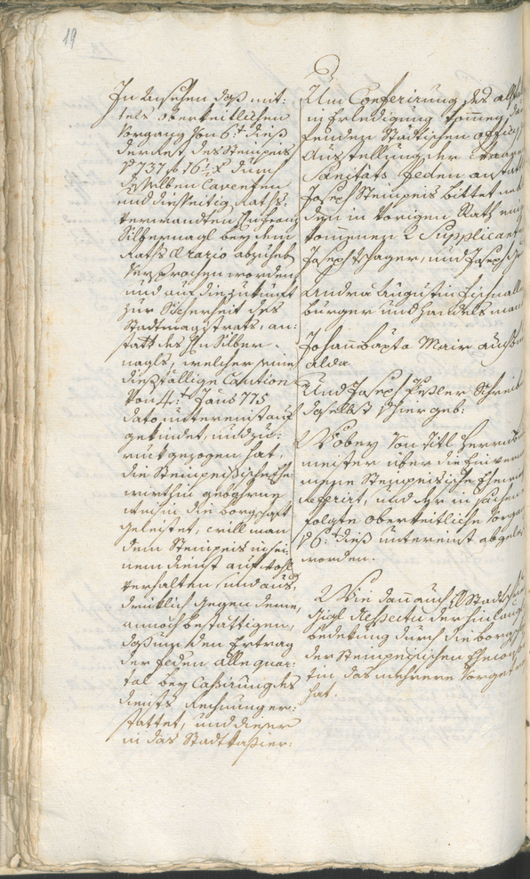 Civic Archives of Bozen-Bolzano - BOhisto Ratsprotokoll 1783/85 