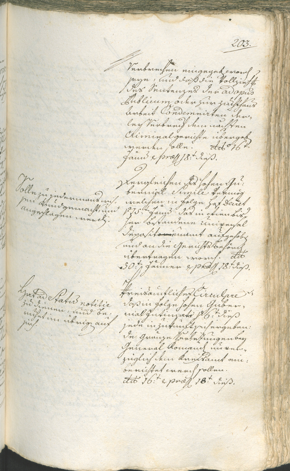 Civic Archives of Bozen-Bolzano - BOhisto Ratsprotokoll 1783/85 