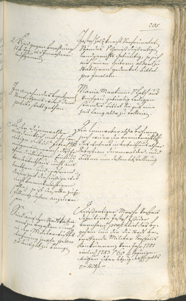 Civic Archives of Bozen-Bolzano - BOhisto Ratsprotokoll 1783/85 