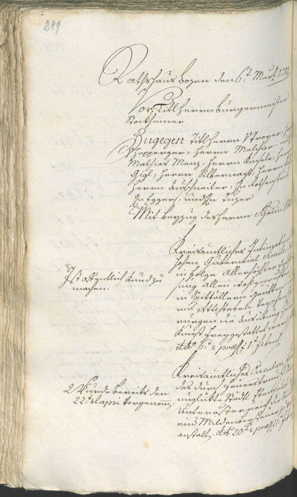 Civic Archives of Bozen-Bolzano - BOhisto Ratsprotokoll 1783/85 