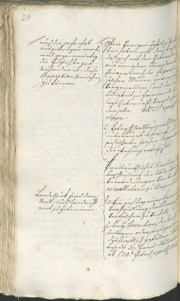 Stadtarchiv Bozen - BOhisto Ratsprotokoll 1783/85 