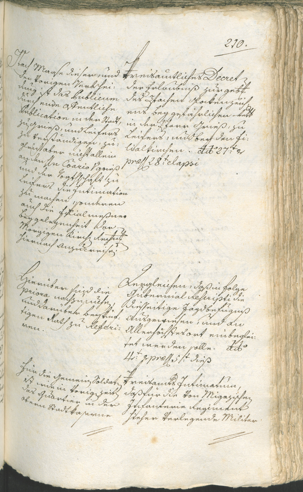 Civic Archives of Bozen-Bolzano - BOhisto Ratsprotokoll 1783/85 