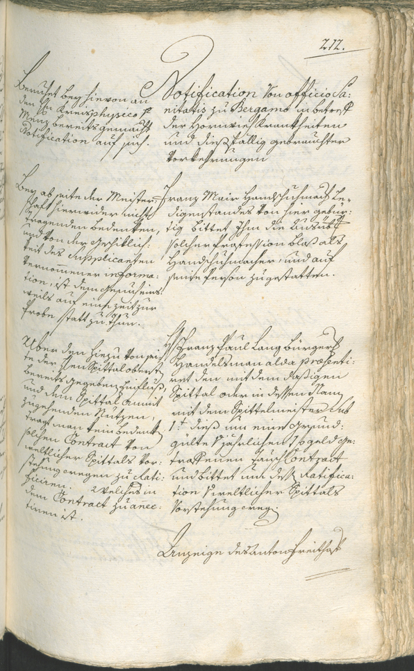 Civic Archives of Bozen-Bolzano - BOhisto Ratsprotokoll 1783/85 