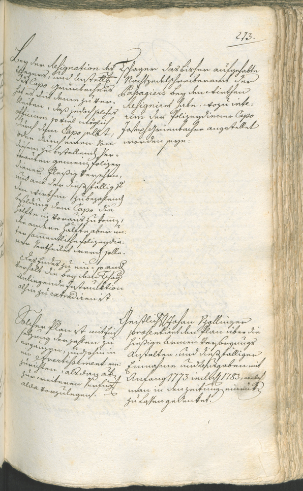 Civic Archives of Bozen-Bolzano - BOhisto Ratsprotokoll 1783/85 