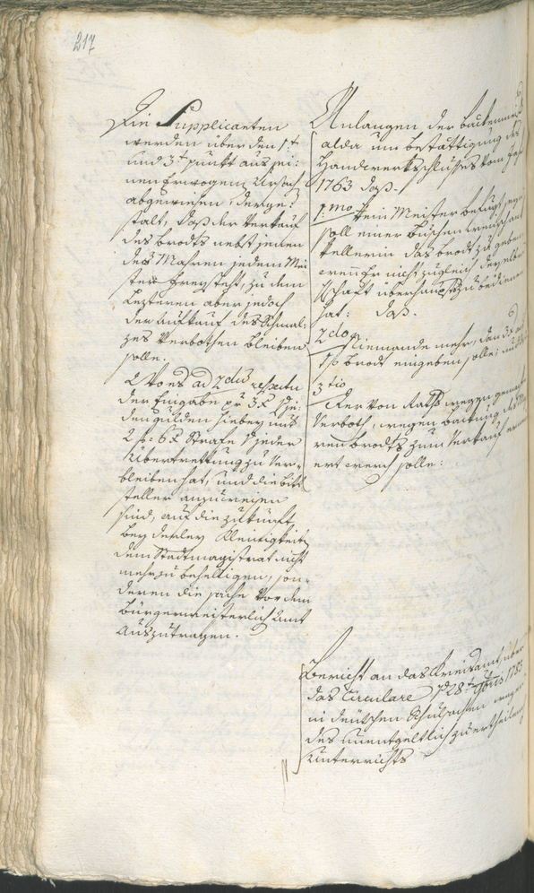 Archivio Storico della Città di Bolzano - BOhisto protocollo consiliare 1783/85 