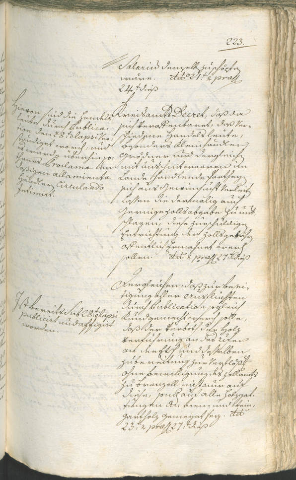 Civic Archives of Bozen-Bolzano - BOhisto Ratsprotokoll 1783/85 