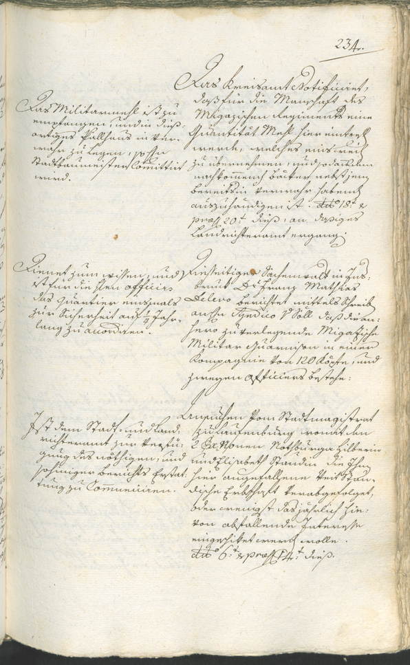 Civic Archives of Bozen-Bolzano - BOhisto Ratsprotokoll 1783/85 