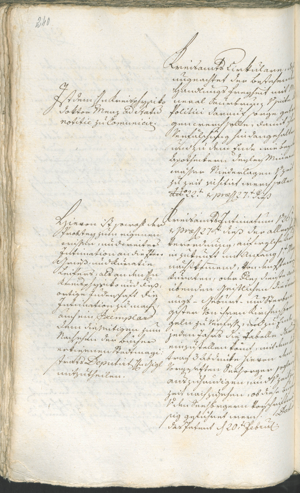 Archivio Storico della Città di Bolzano - BOhisto protocollo consiliare 1783/85 