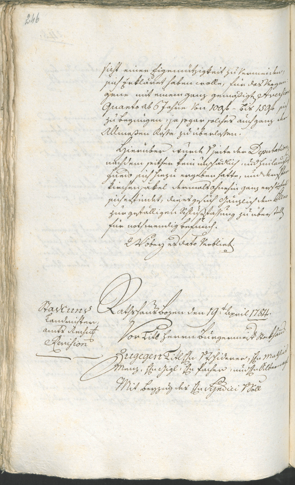 Civic Archives of Bozen-Bolzano - BOhisto Ratsprotokoll 1783/85 