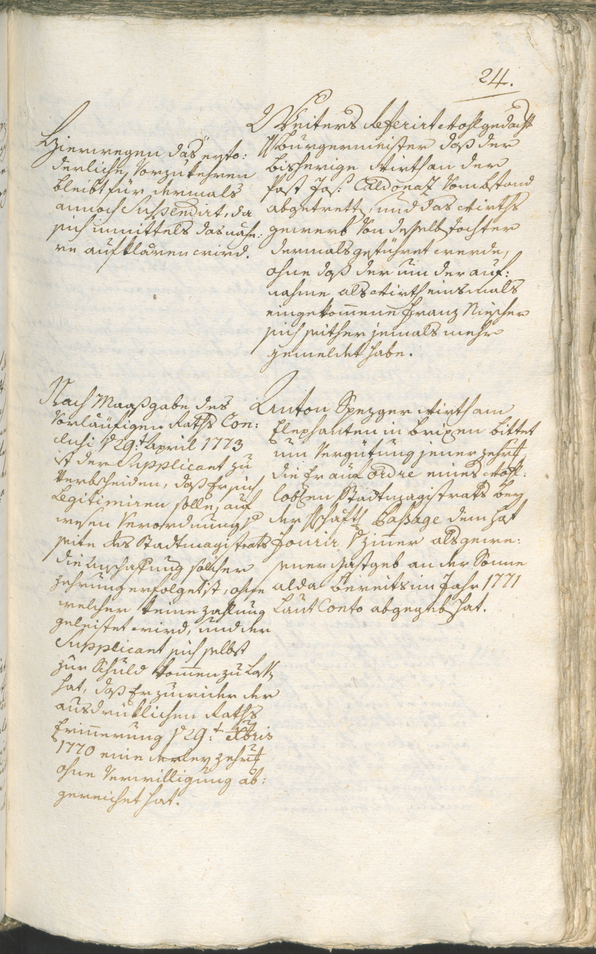 Civic Archives of Bozen-Bolzano - BOhisto Ratsprotokoll 1783/85 