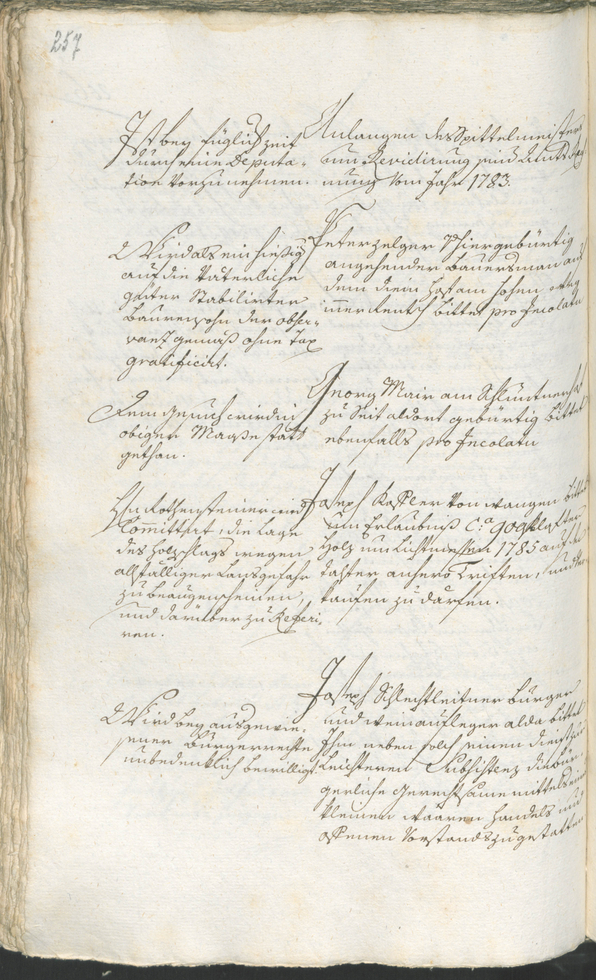 Stadtarchiv Bozen - BOhisto Ratsprotokoll 1783/85 