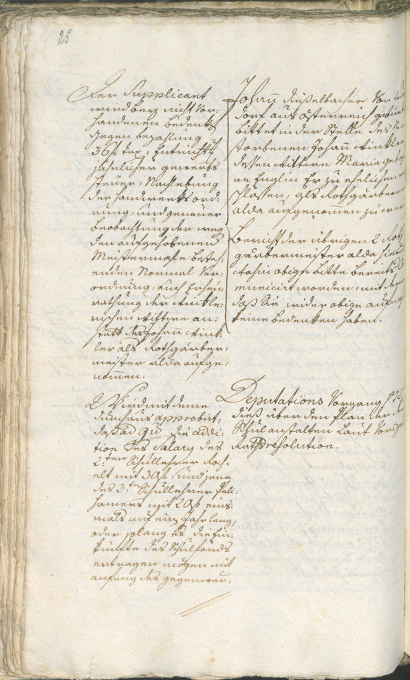 Stadtarchiv Bozen - BOhisto Ratsprotokoll 1783/85 