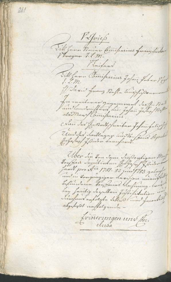 Civic Archives of Bozen-Bolzano - BOhisto Ratsprotokoll 1783/85 