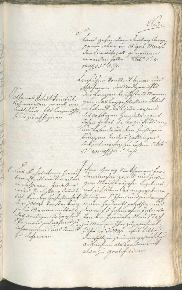 Civic Archives of Bozen-Bolzano - BOhisto Ratsprotokoll 1783/85 