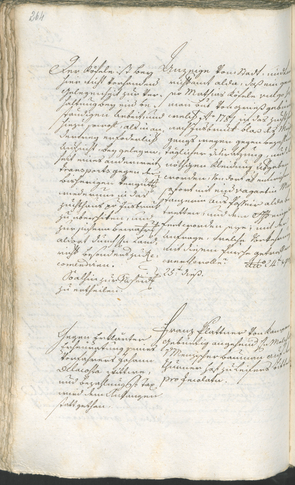 Stadtarchiv Bozen - BOhisto Ratsprotokoll 1783/85 