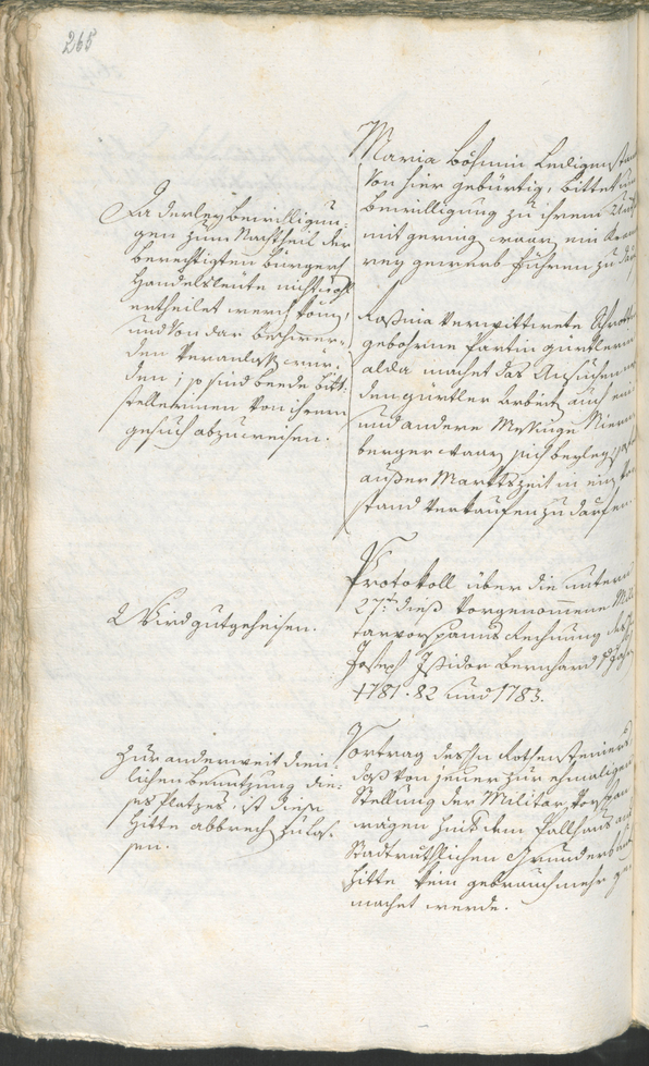 Civic Archives of Bozen-Bolzano - BOhisto Ratsprotokoll 1783/85 