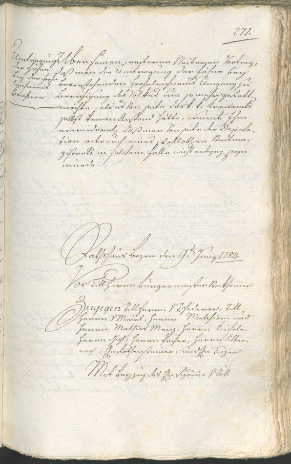 Civic Archives of Bozen-Bolzano - BOhisto Ratsprotokoll 1783/85 