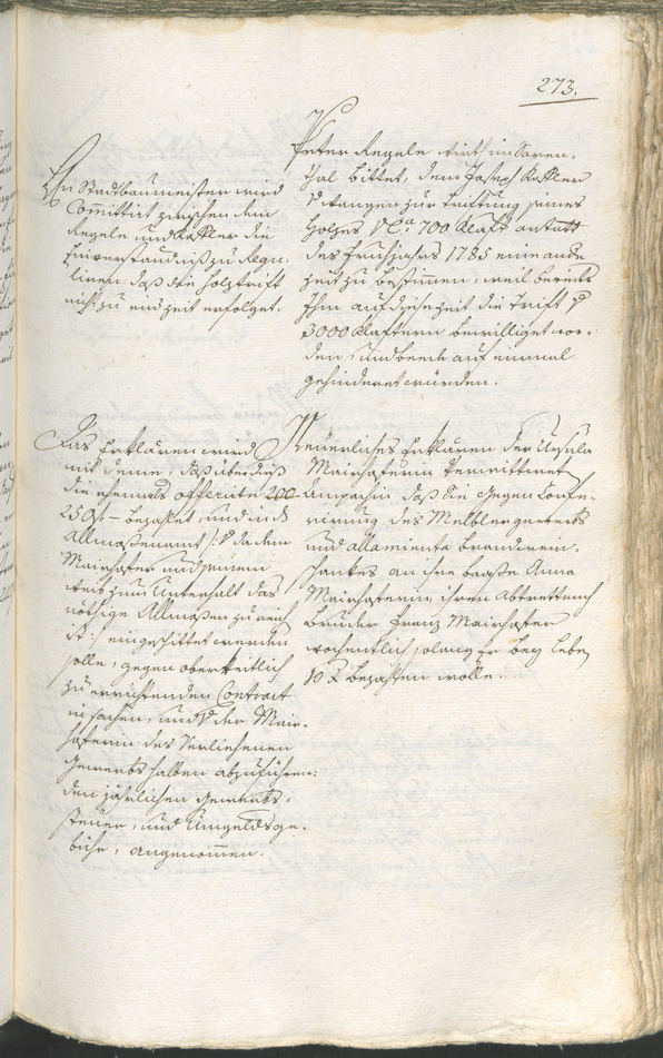 Stadtarchiv Bozen - BOhisto Ratsprotokoll 1783/85 