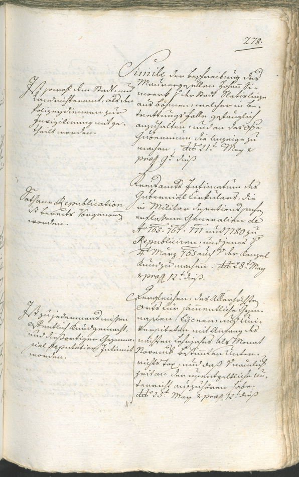 Archivio Storico della Città di Bolzano - BOhisto protocollo consiliare 1783/85 