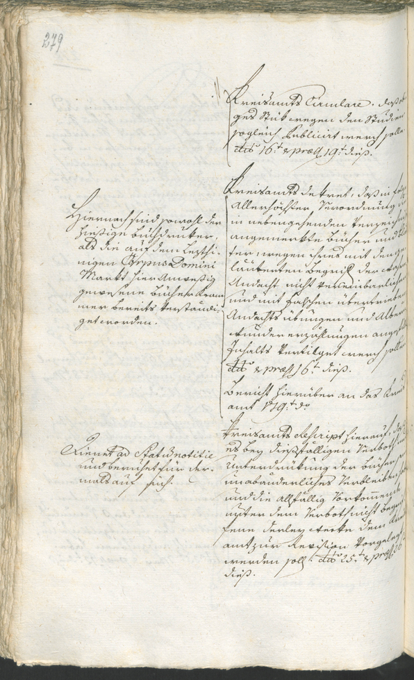 Stadtarchiv Bozen - BOhisto Ratsprotokoll 1783/85 