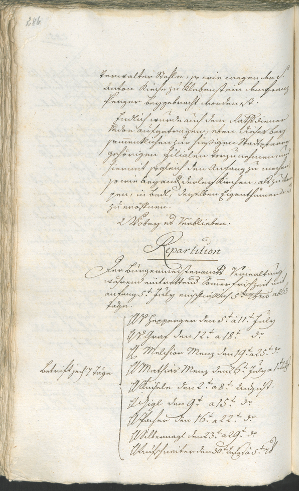 Civic Archives of Bozen-Bolzano - BOhisto Ratsprotokoll 1783/85 