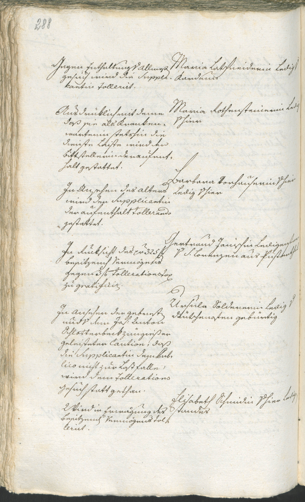 Stadtarchiv Bozen - BOhisto Ratsprotokoll 1783/85 