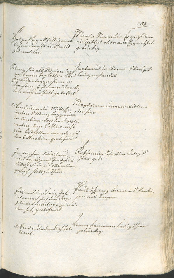 Civic Archives of Bozen-Bolzano - BOhisto Ratsprotokoll 1783/85 