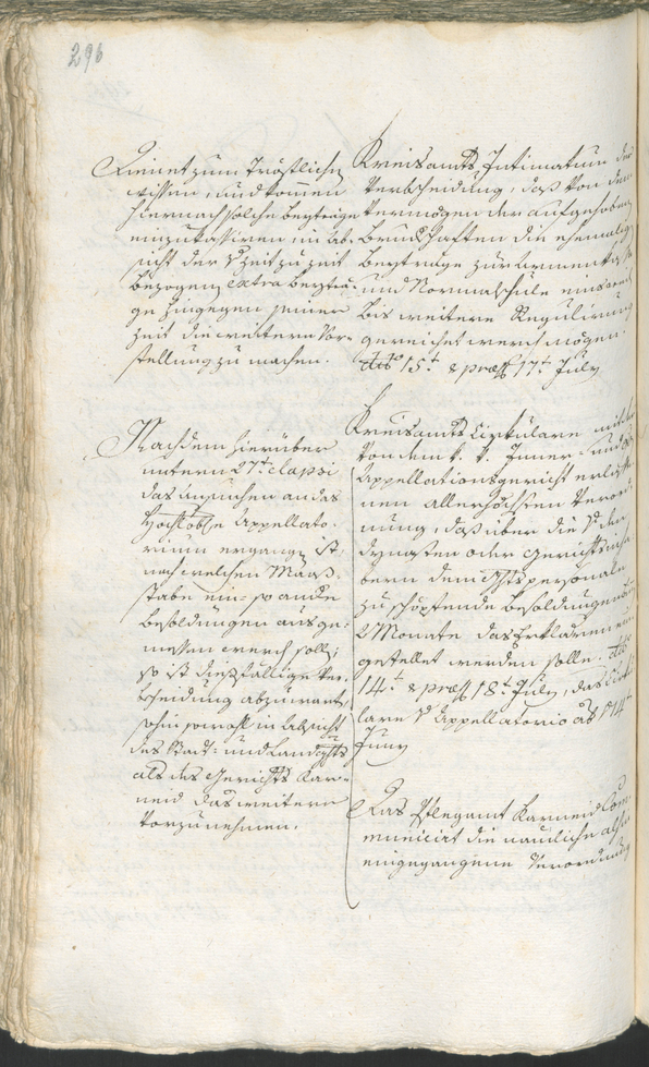 Civic Archives of Bozen-Bolzano - BOhisto Ratsprotokoll 1783/85 