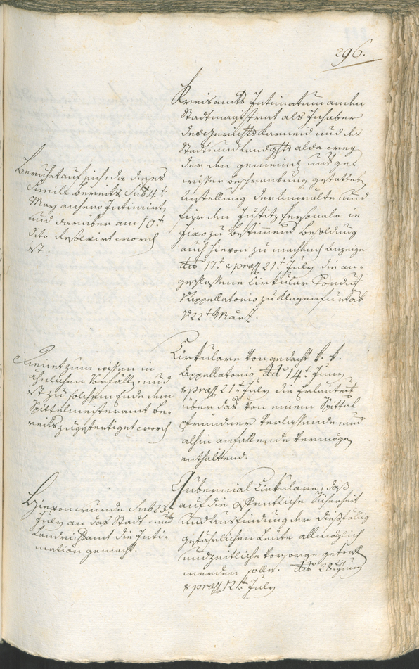 Civic Archives of Bozen-Bolzano - BOhisto Ratsprotokoll 1783/85 