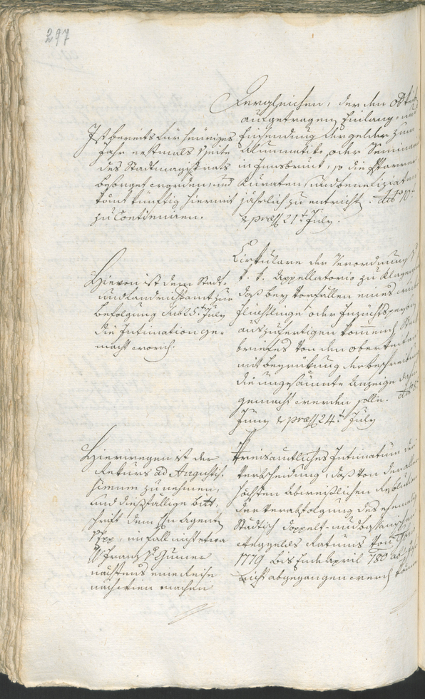 Civic Archives of Bozen-Bolzano - BOhisto Ratsprotokoll 1783/85 