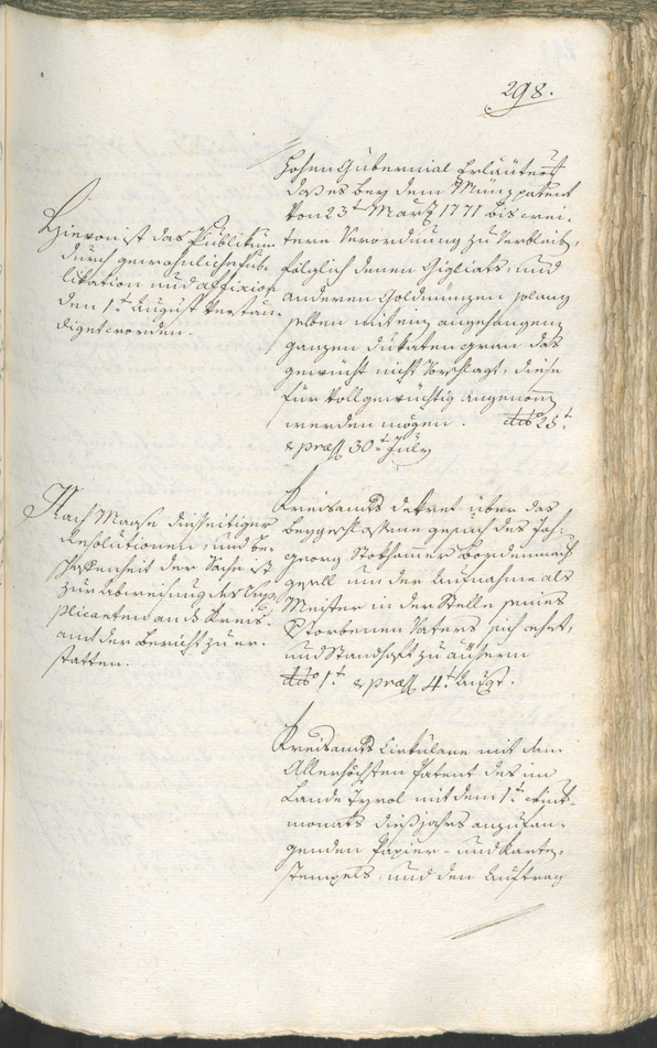 Civic Archives of Bozen-Bolzano - BOhisto Ratsprotokoll 1783/85 