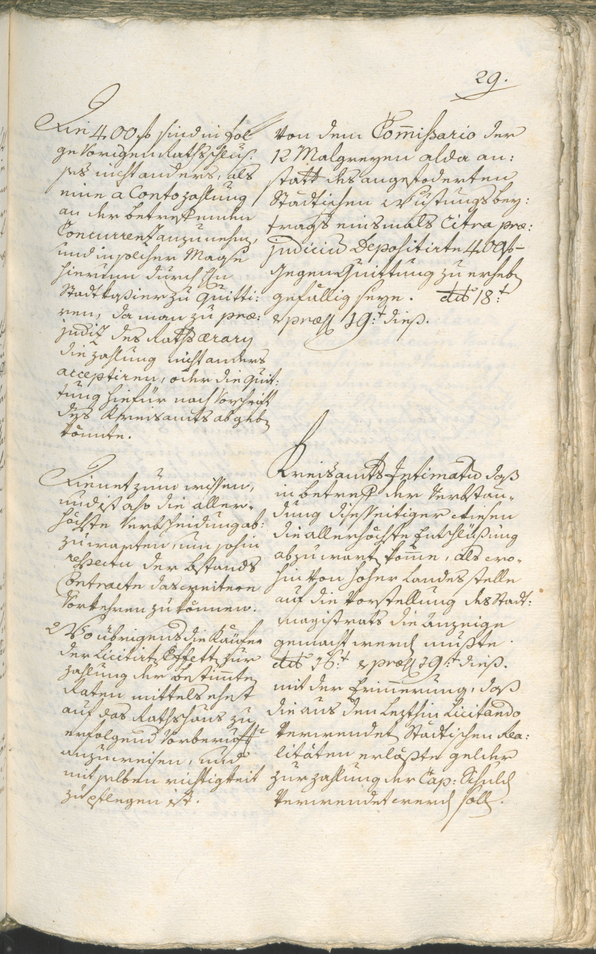 Stadtarchiv Bozen - BOhisto Ratsprotokoll 1783/85 