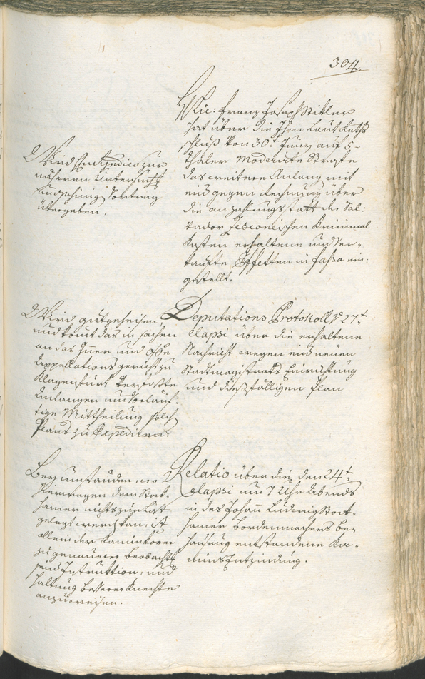 Stadtarchiv Bozen - BOhisto Ratsprotokoll 1783/85 