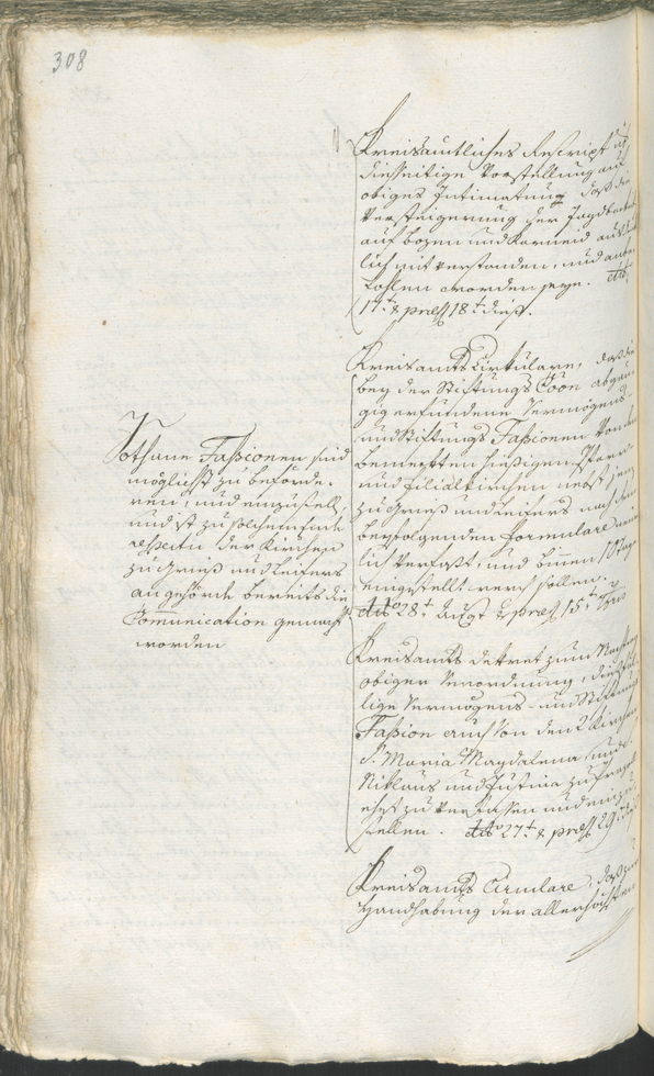 Archivio Storico della Città di Bolzano - BOhisto protocollo consiliare 1783/85 