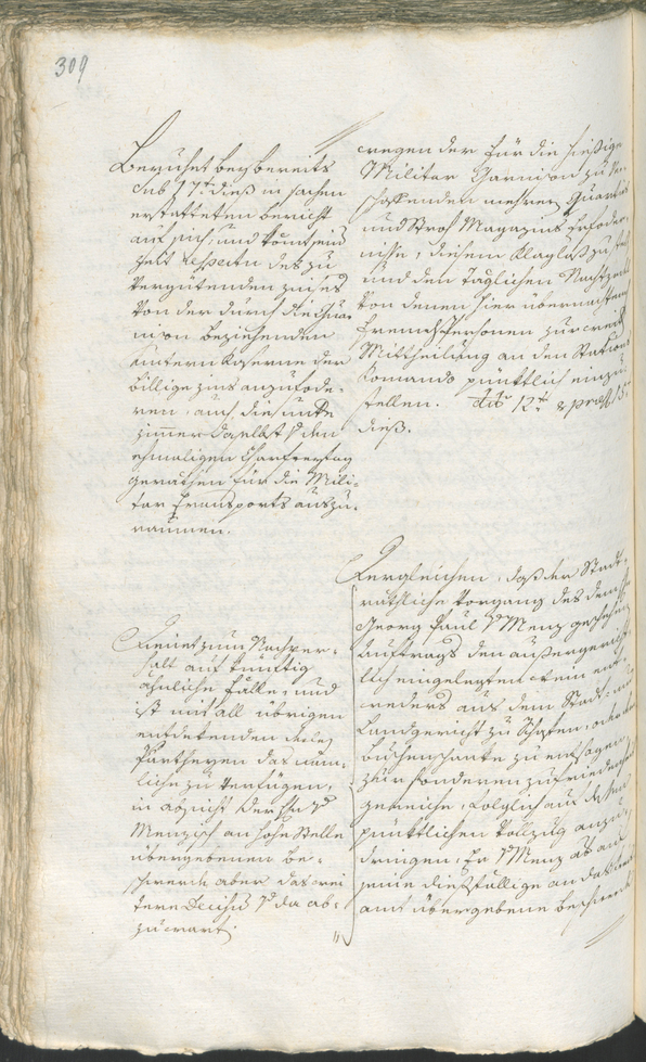 Stadtarchiv Bozen - BOhisto Ratsprotokoll 1783/85 