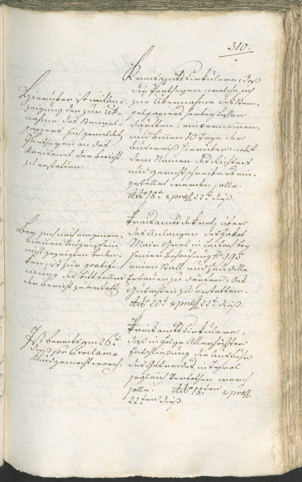 Civic Archives of Bozen-Bolzano - BOhisto Ratsprotokoll 1783/85 