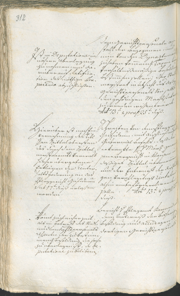 Civic Archives of Bozen-Bolzano - BOhisto Ratsprotokoll 1783/85 