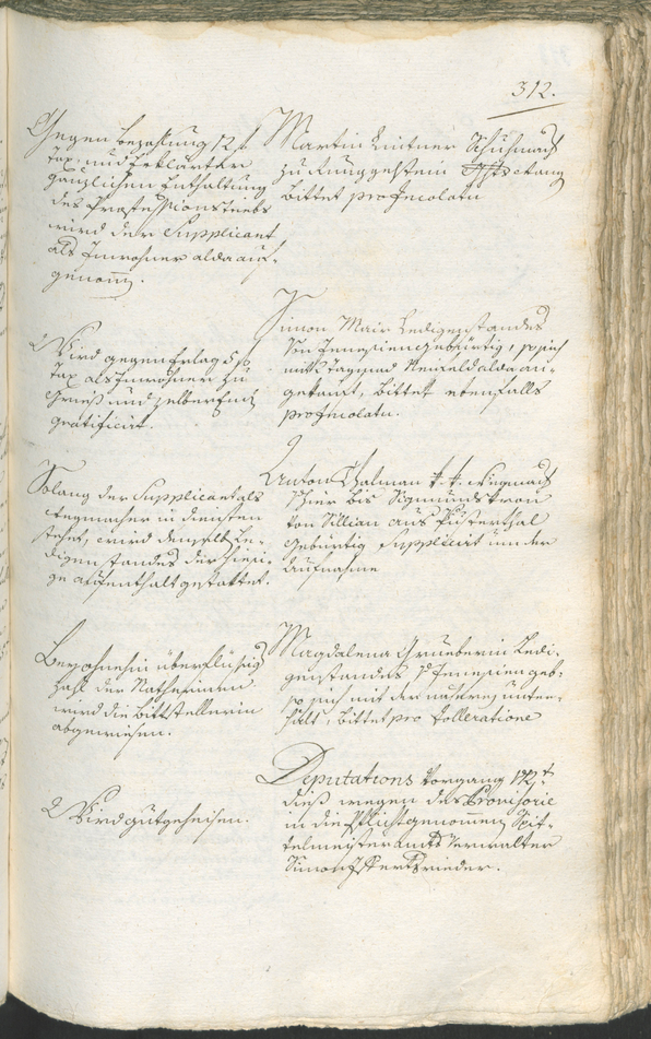 Stadtarchiv Bozen - BOhisto Ratsprotokoll 1783/85 