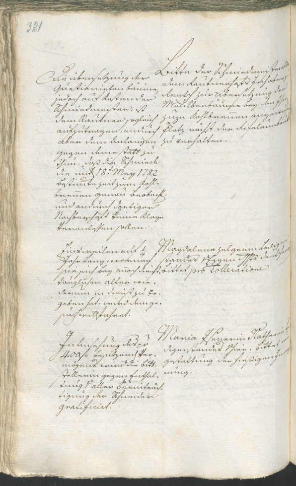 Civic Archives of Bozen-Bolzano - BOhisto Ratsprotokoll 1783/85 