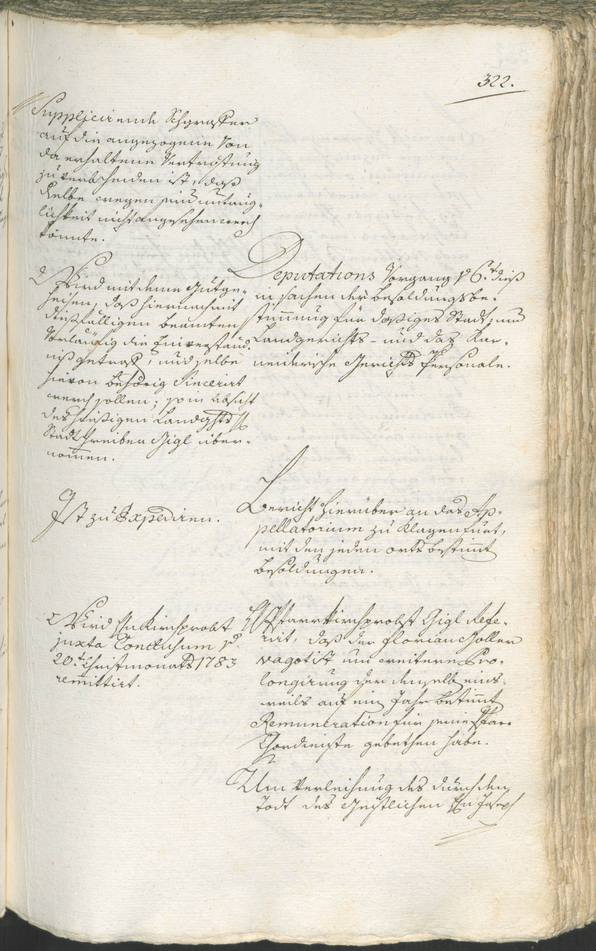 Civic Archives of Bozen-Bolzano - BOhisto Ratsprotokoll 1783/85 